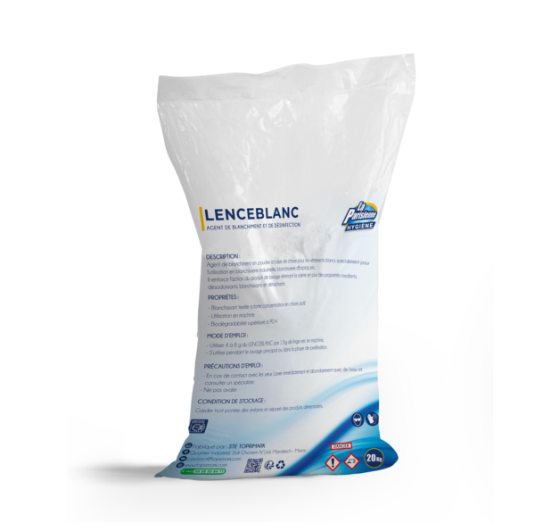 LP LENCEBLANC - Agent de blanchiment poudre